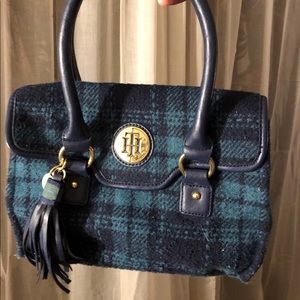 Tommy Hilfiger Vintage Plaid Flannel Purse